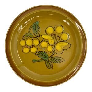 Vintage Fashion Manor Flora Stoneware 12” Dinner Plate